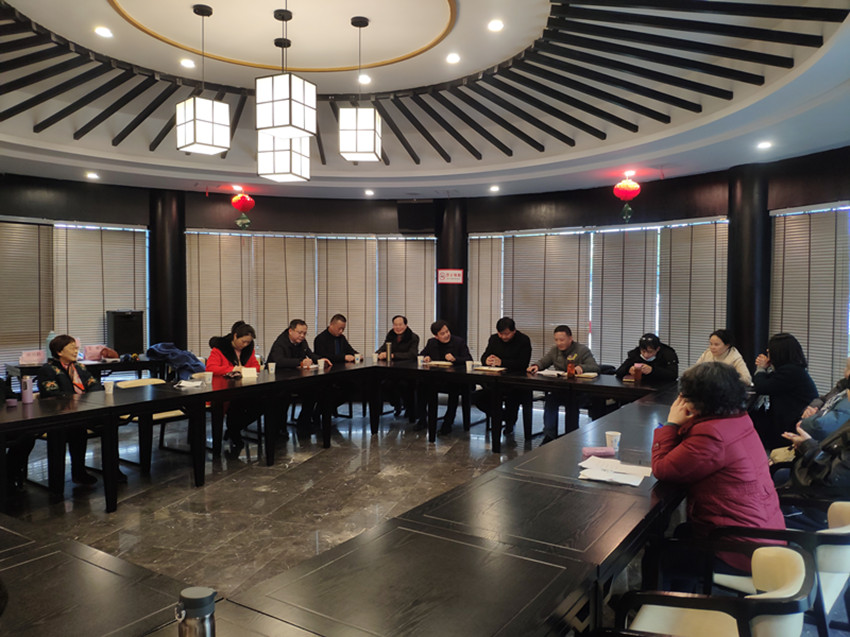 民建安庆市大观六支部召开支部会员代表大会