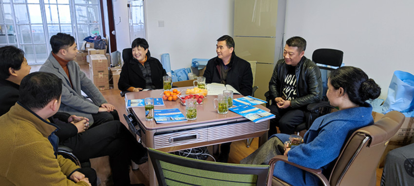 新春大走访，助力开门红----民建安庆市大观区委、市企工委联合走访调研新会员企业