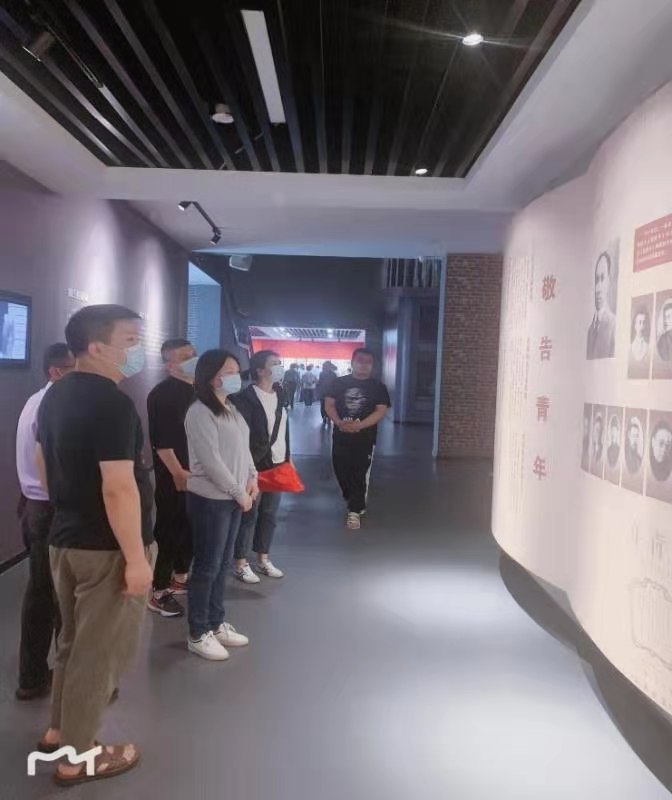 民建安庆市宜秀四支部赴独秀园开展“学习中共党史，传承革命精神”主题教育活动