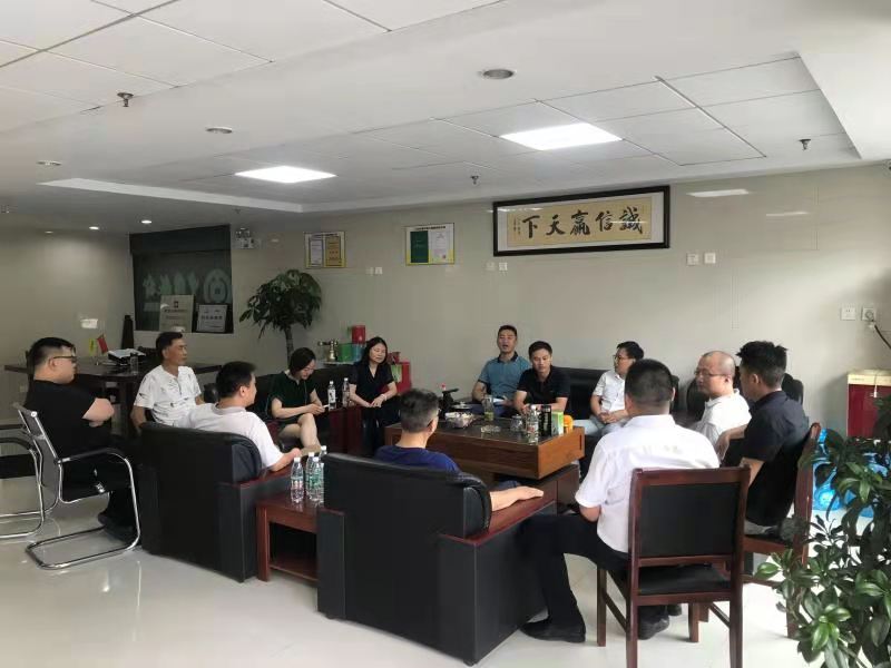 民建安庆市宜秀区委第一、三、四、五支部联合走访调研新会员和会员企业