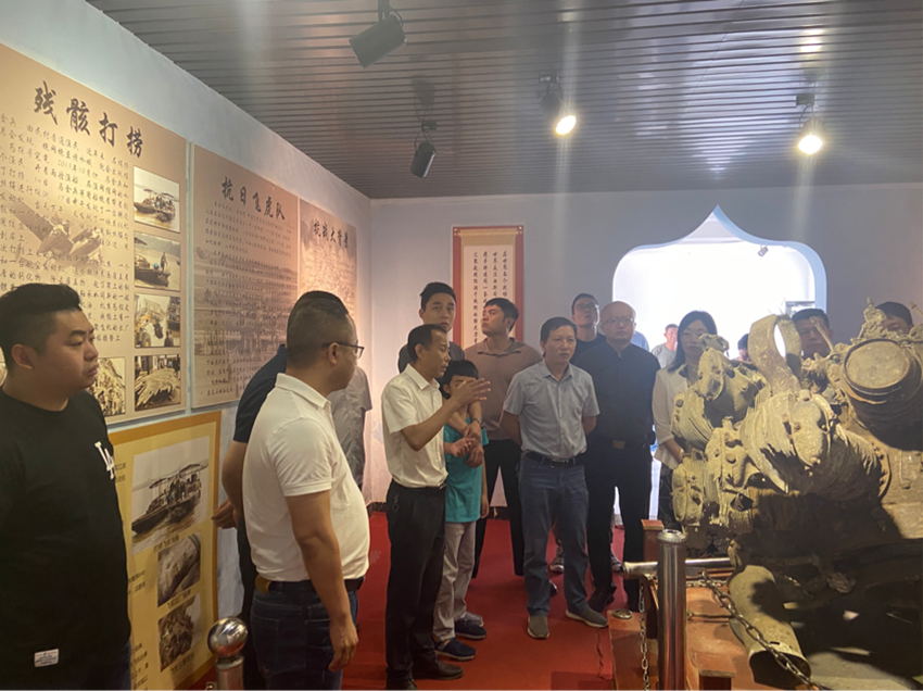 民建安庆市青工委组织到望江县开展红色主题教育和红色文化乡村振兴调研