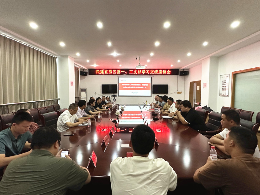 朱菊云出席民建宜秀一支部、三支部“凝心铸魂强根基、团结奋进新征程”主题教育活动